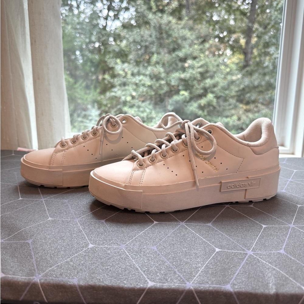 adidas Women’s Stan Smith Bonega X Bliss - Cream - Size 8